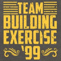 Team Building Exercise 99 Cotton Canvas Backpack