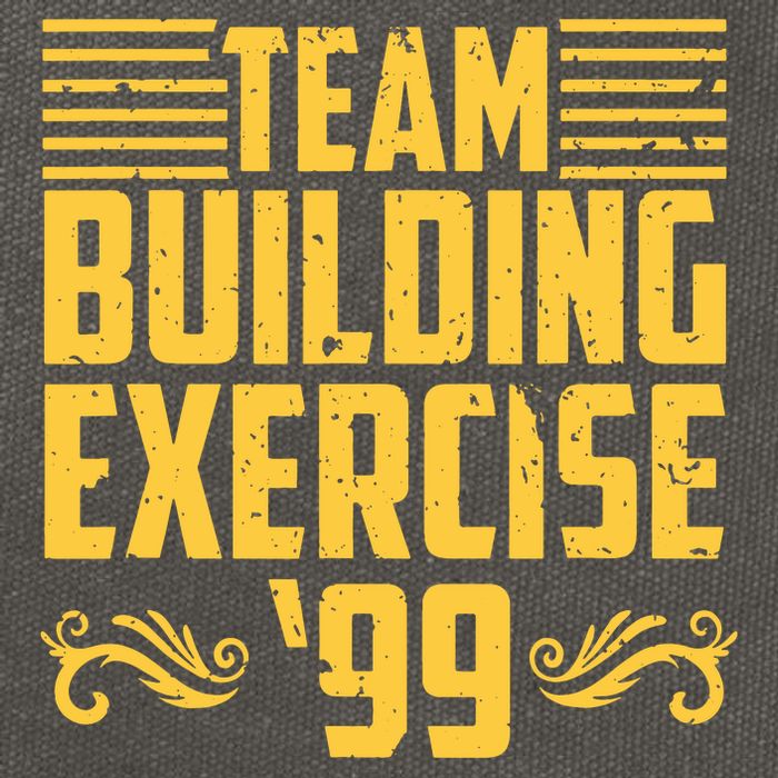 Team Building Exercise 99 Cotton Canvas Backpack