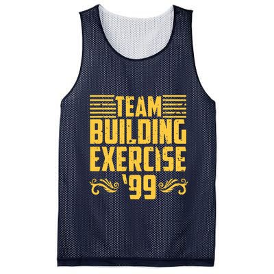 Team Building Exercise 99 Mesh Reversible Basketball Jersey Tank