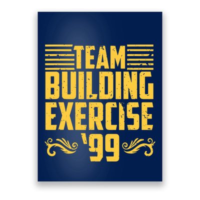 Team Building Exercise 99 Poster