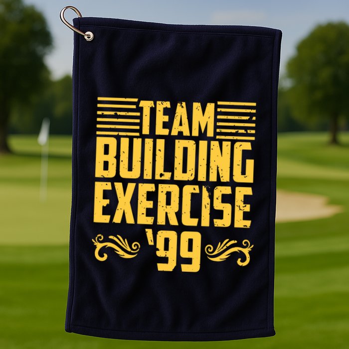 Team Building Exercise 99 Golf Towel