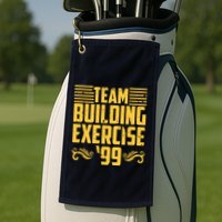 Team Building Exercise 99 Golf Towel