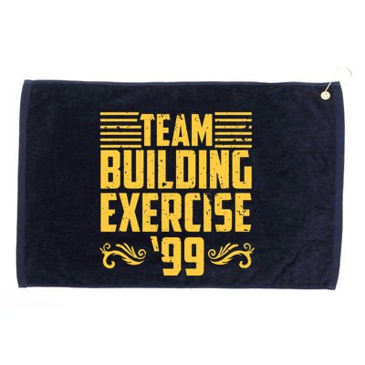 Team Building Exercise 99 Grommeted Golf Towel