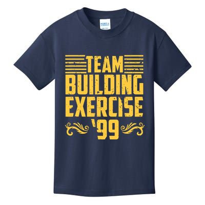 Team Building Exercise 99 Kids T-Shirt