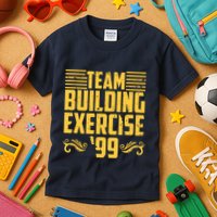 Team Building Exercise 99 Kids T-Shirt
