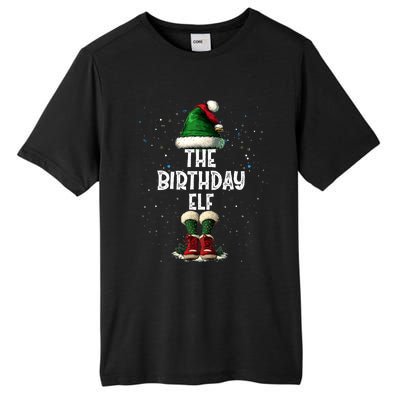 The Birthday Elf Costume Matching Family Christmas Elf Squad Swea Tall Fusion ChromaSoft Performance T-Shirt