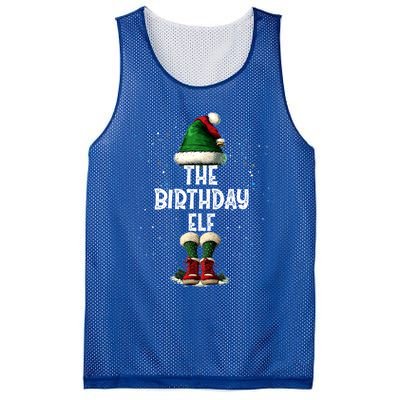 The Birthday Elf Costume Matching Family Christmas Elf Squad Swea Mesh Reversible Basketball Jersey Tank