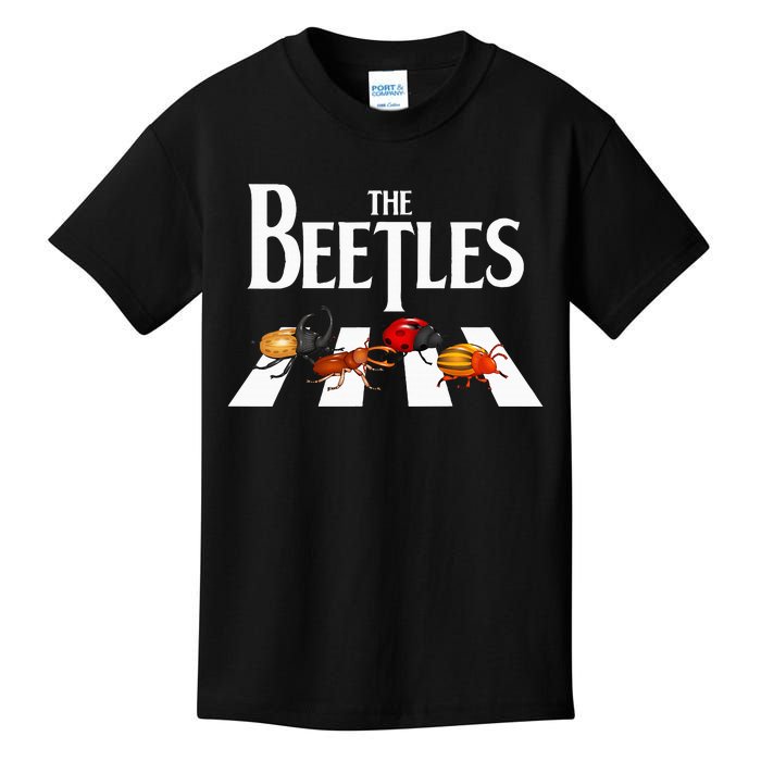 The Beetles Entomology Insect Bug Collector Entomologist Kids T-Shirt