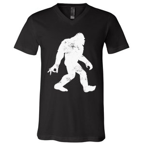 TSD845917 Big Foot Holiday V-Neck T-Shirt