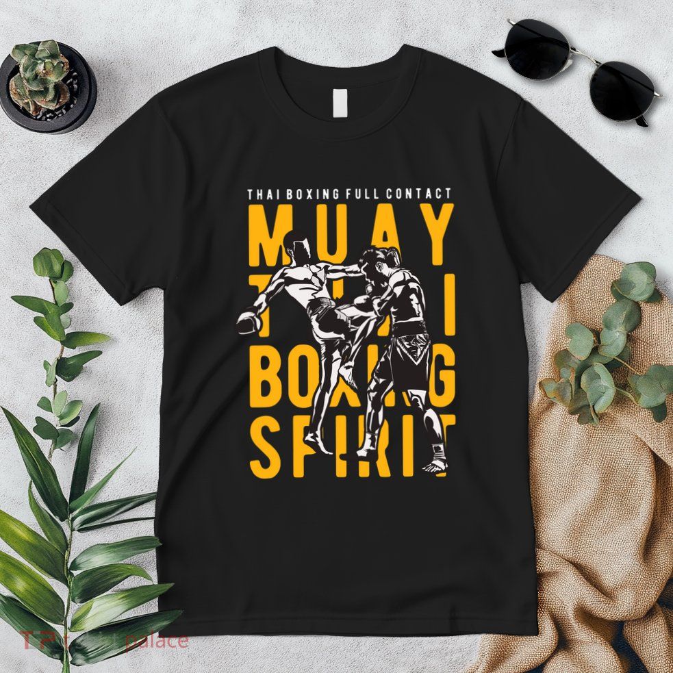 Thai Boxing Full Contact Muay Thai Spirit Premium T-Shirt