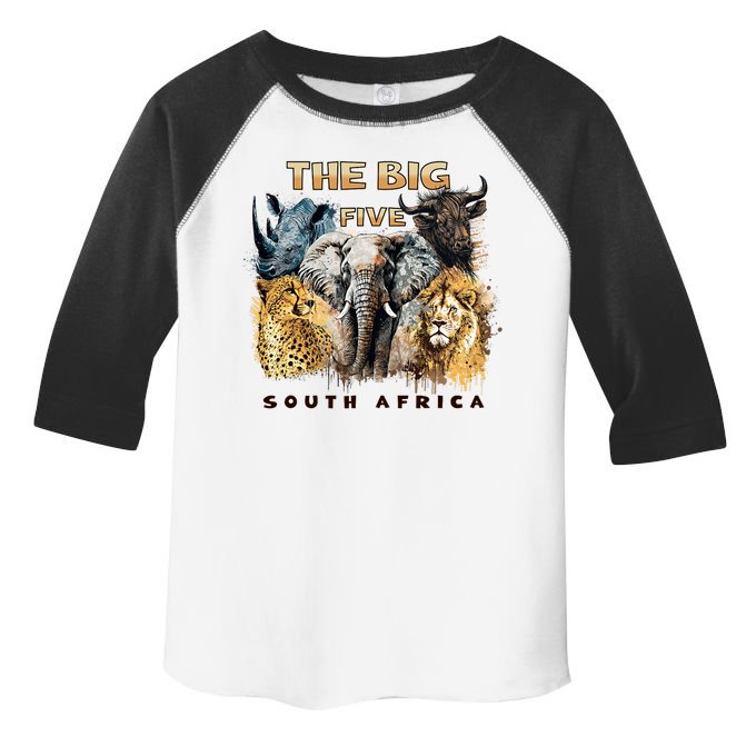 The Big Five South Africa South African Animals Toddler Fine Jersey T-Shirt