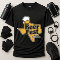 Texas Beer Fest At The Desperado Cooling Performance Crew T-Shirt