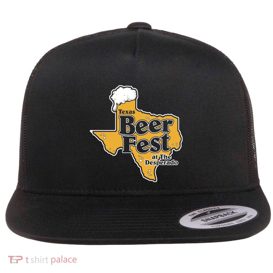 Texas Beer Fest At The Desperado Flatbill Hat