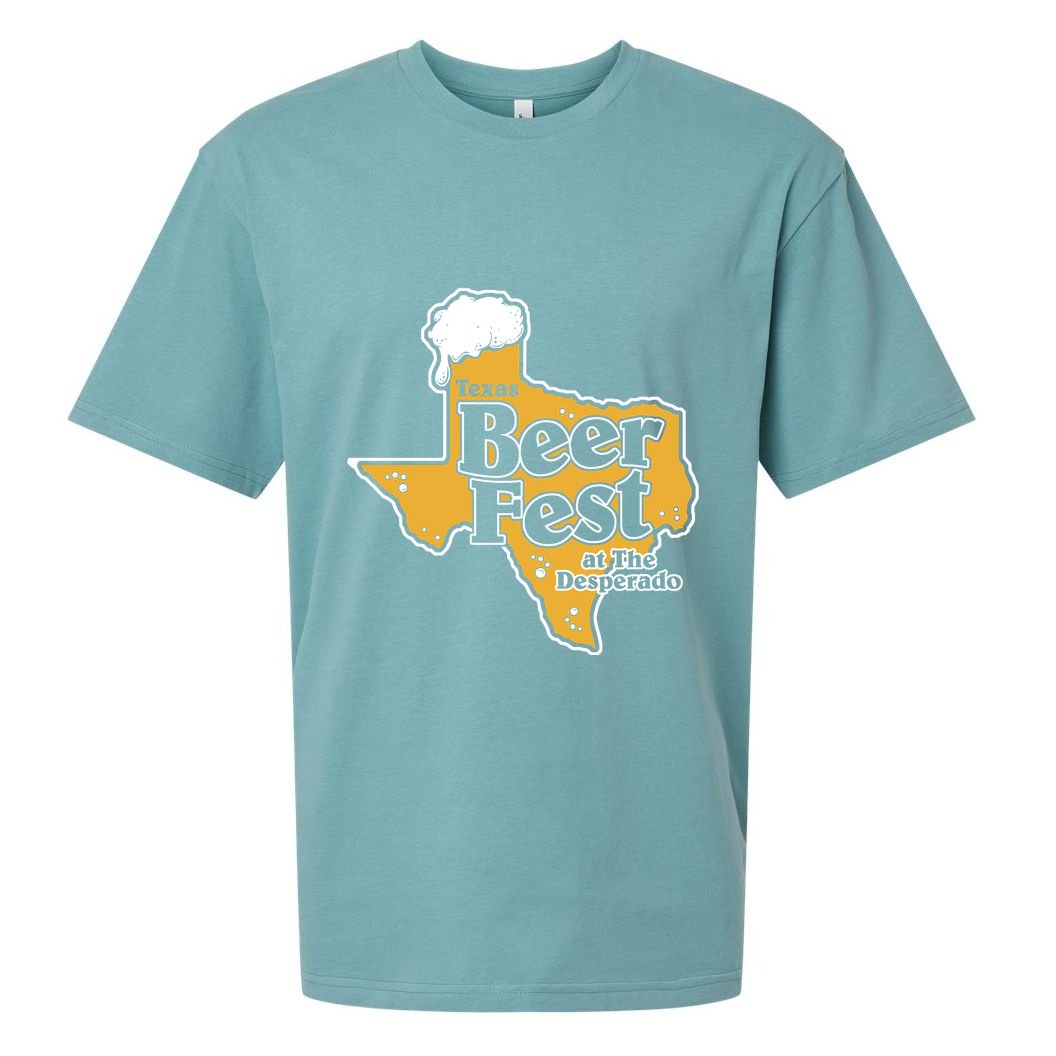 Texas Beer Fest At The Desperado Sueded Cloud Jersey T-Shirt