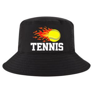 Tennis Ball Flame Tennis Player Cool Comfort Performance Bucket Hat