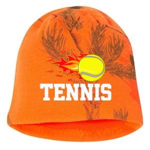 Tennis Ball Flame Tennis Player Kati - Camo Knit Beanie