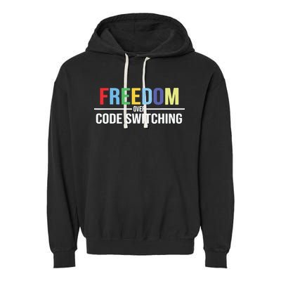 Tabitha Brown Freedom Over Code Switching Garment-Dyed Fleece Hoodie