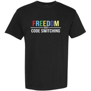 Tabitha Brown Freedom Over Code Switching Garment-Dyed Heavyweight T-Shirt