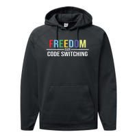 Tabitha Brown Freedom Over Code Switching Performance Fleece Hoodie