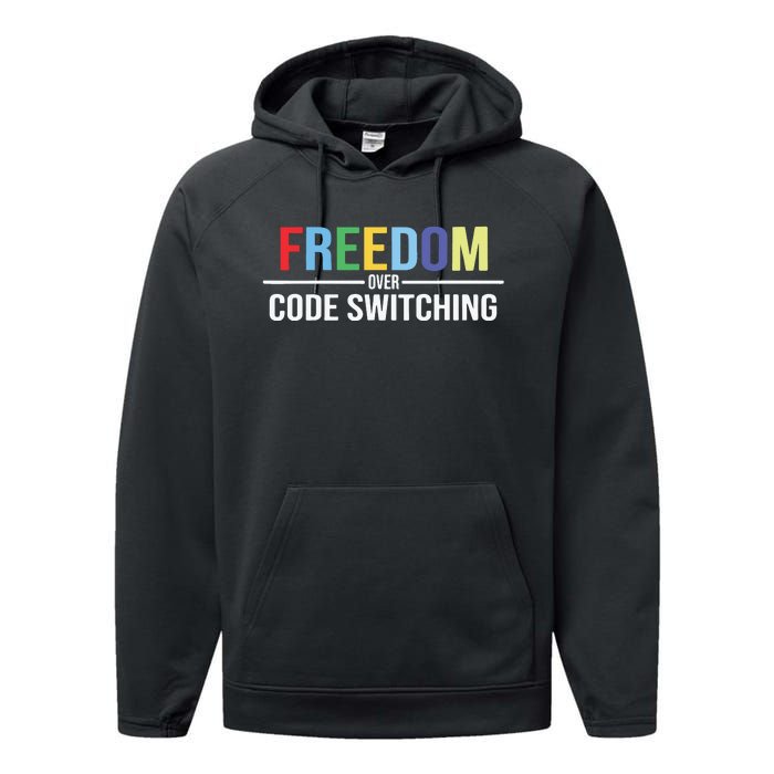 Tabitha Brown Freedom Over Code Switching Performance Fleece Hoodie