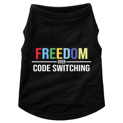 Tabitha Brown Freedom Over Code Switching Doggie Tank
