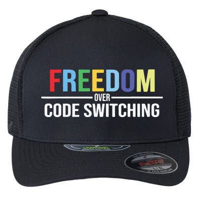 Tabitha Brown Freedom Over Code Switching Flexfit Unipanel Trucker Cap