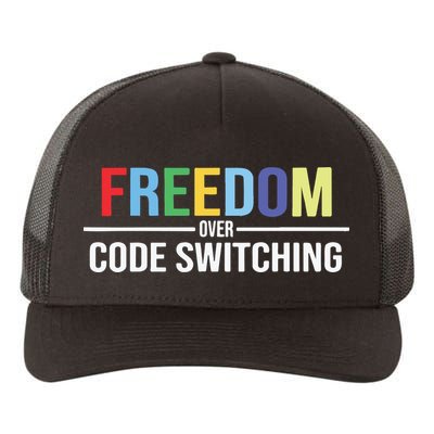 Tabitha Brown Freedom Over Code Switching Yupoong Adult 5-Panel Trucker Hat