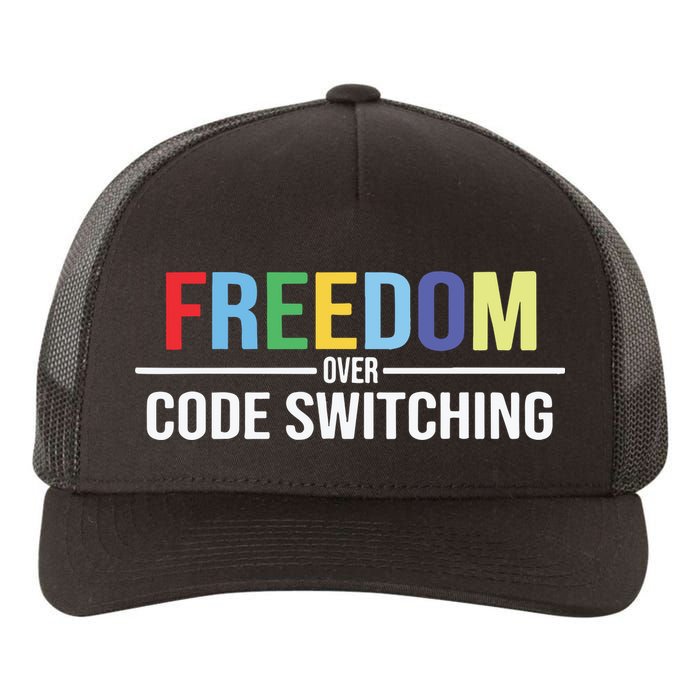 Tabitha Brown Freedom Over Code Switching Yupoong Adult 5-Panel Trucker Hat