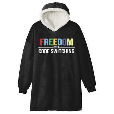 Tabitha Brown Freedom Over Code Switching Hooded Wearable Blanket