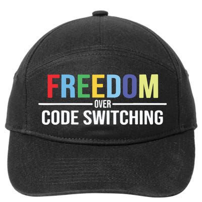 Tabitha Brown Freedom Over Code Switching 7-Panel Snapback Hat