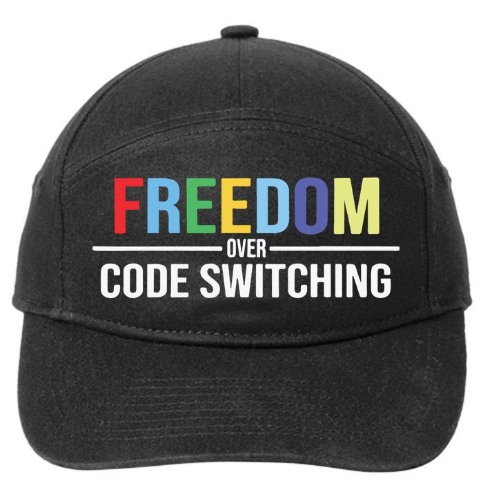 Tabitha Brown Freedom Over Code Switching 7-Panel Snapback Hat