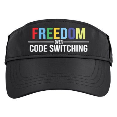 Tabitha Brown Freedom Over Code Switching Adult Drive Performance Visor