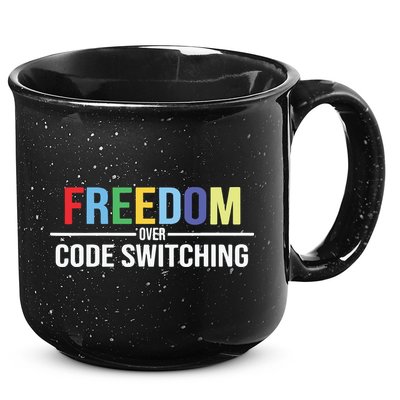 Tabitha Brown Freedom Over Code Switching 15oz Campfire Ceramic Mug