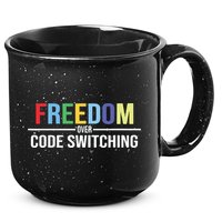Tabitha Brown Freedom Over Code Switching 15oz Campfire Ceramic Mug
