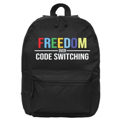 Tabitha Brown Freedom Over Code Switching 16 in Basic Backpack