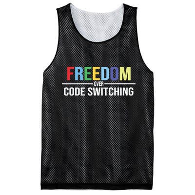 Tabitha Brown Freedom Over Code Switching Mesh Reversible Basketball Jersey Tank