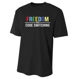 Tabitha Brown Freedom Over Code Switching Performance Sprint T-Shirt