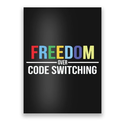 Tabitha Brown Freedom Over Code Switching Poster