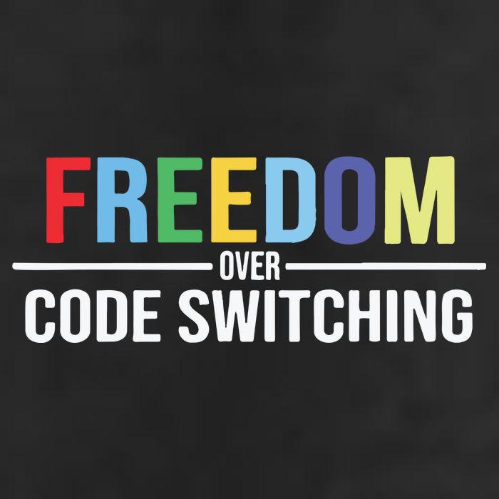 Tabitha Brown Freedom Over Code Switching 25L Jumbo Tote