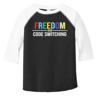 Tabitha Brown Freedom Over Code Switching Toddler Fine Jersey T-Shirt