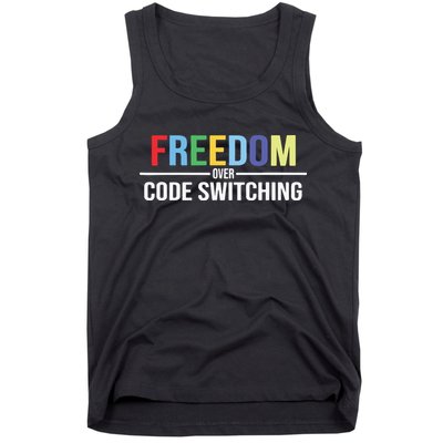 Tabitha Brown Freedom Over Code Switching Tank Top