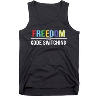 Tabitha Brown Freedom Over Code Switching Tank Top