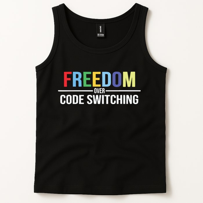 Tabitha Brown Freedom Over Code Switching Tank Top