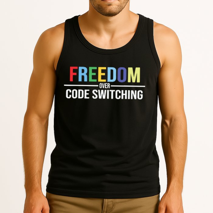 Tabitha Brown Freedom Over Code Switching Tank Top