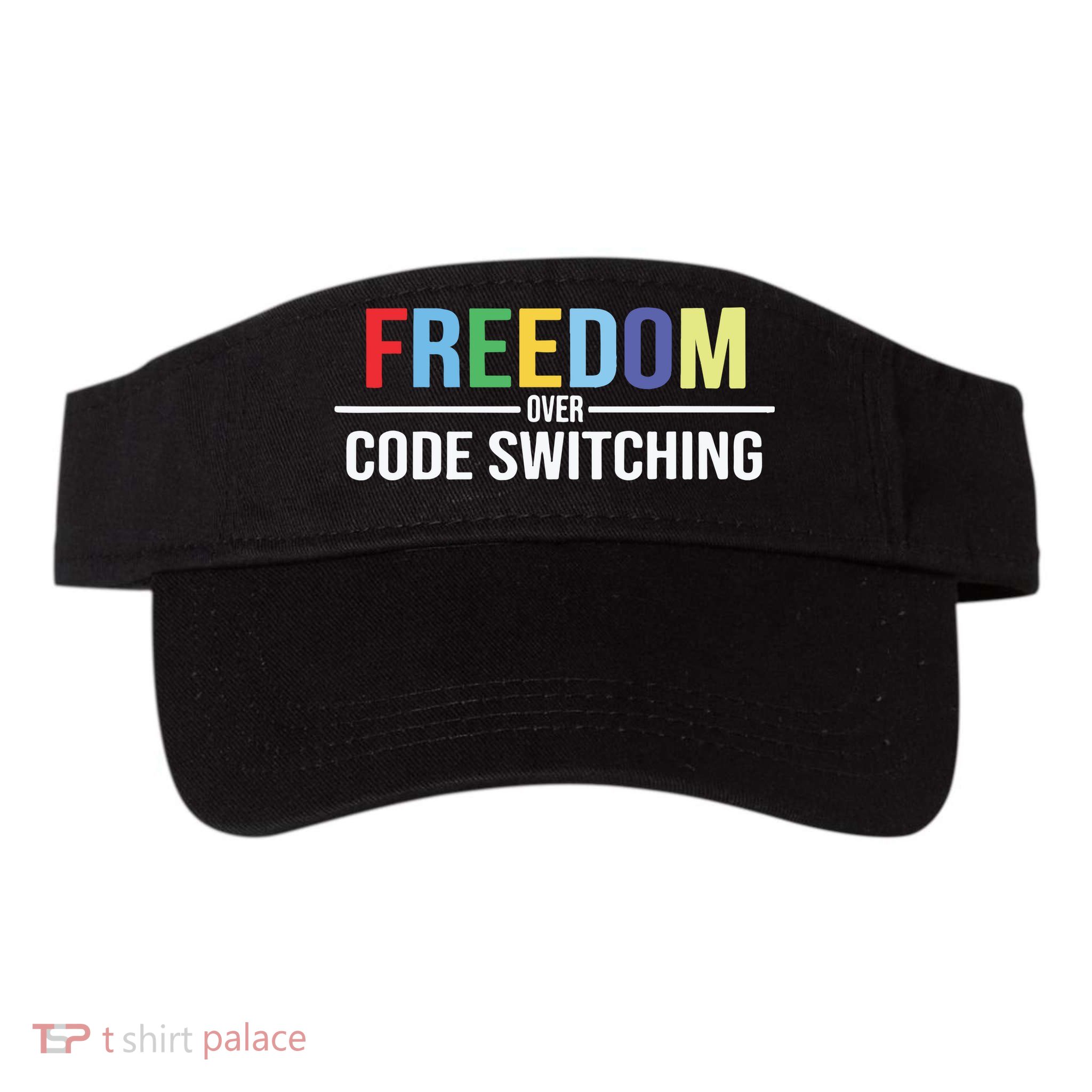 Tabitha Brown Freedom Over Code Switching Visor