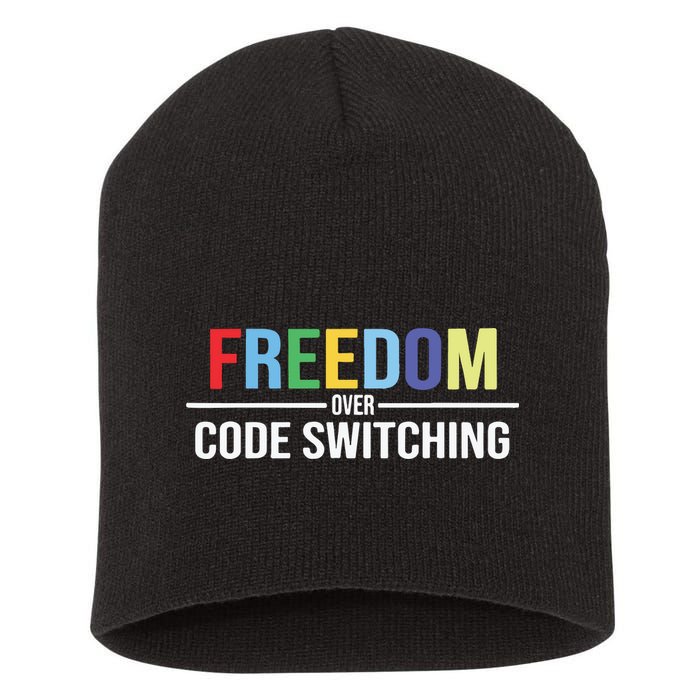 Tabitha Brown Freedom Over Code Switching Short Acrylic Beanie