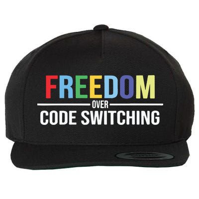 Tabitha Brown Freedom Over Code Switching Wool Snapback Cap