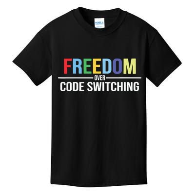 Tabitha Brown Freedom Over Code Switching Kids T-Shirt