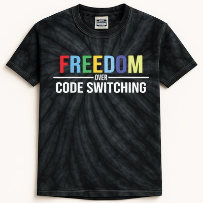 Tabitha Brown Freedom Over Code Switching Kids Tie-Dye T-Shirt