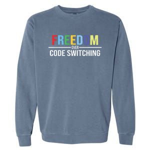 Tabitha Brown Freedom Over Code Switching Garment-Dyed Sweatshirt